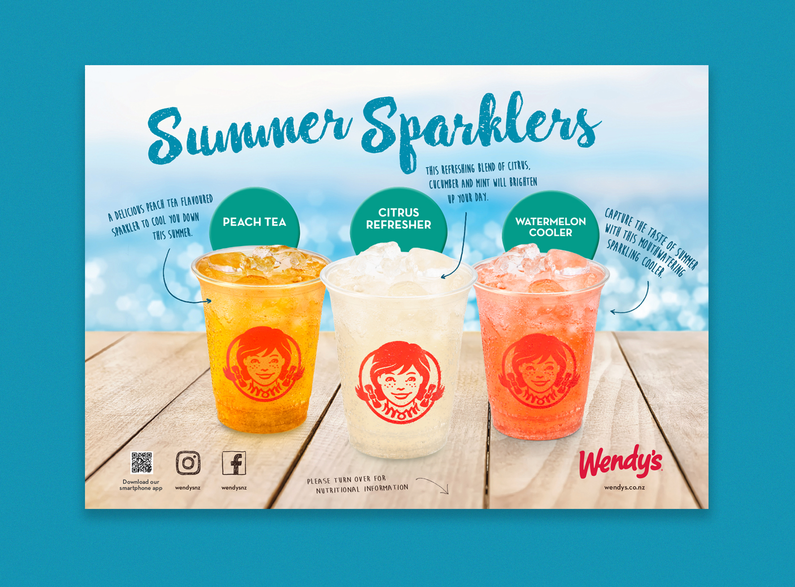 Wendy's - Design by Gina | Graphic Design, Branding, Infographics ...